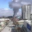 Conoce detalles sobre el incendio que se registra en la mañana de este jueves 6 de agosto en una fábrica en la comuna de Quinta Normal. La columna de humo es visible desde varios puntos.