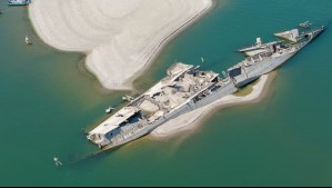 Sequía dejó al descubierto barcos de la Segunda Guerra Mundial y restos de un mamut