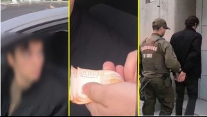 Intento de soborno en el aeropuerto: Detienen a ciudadano uruguayo tras ofrecer $60.000 a Carabineros