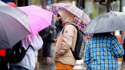 Lluvias y vientos de hasta 80 km/h: Revisa el pronóstico del tiempo para este lunes en el país
