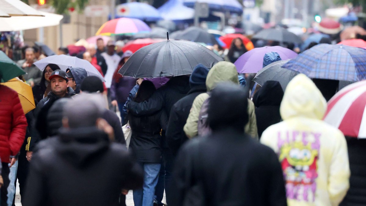 Se aproximan las precipitaciones a Santiago: ¿Cuánto lloverá esta semana en la capital?