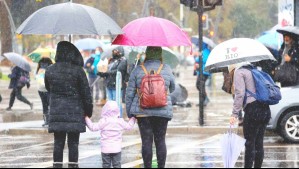 Lluvias, tormentas eléctricas y vientos de 80 km/h: Revisa las zonas del país que se verán afectadas este jueves