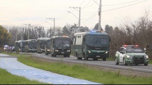 Trasladan a reos de alta peligrosidad a nueva cárcel de Talca: Destacan 9 líderes y 28 miembros del crimen organizado