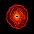 El telescopio espacial James Webb detectó una estrella agujero negro, un gran objeto brillante que podría ayudar a descifrar el origen de los misteriosos puntos rojos del universo primitivo.