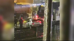 Hombre muere tras choque entre vehículo y Biotren en Chiguayante