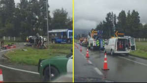 Grave accidente en la Ruta 68 deja un fallecido y un herido grave a la altura de Casablanca