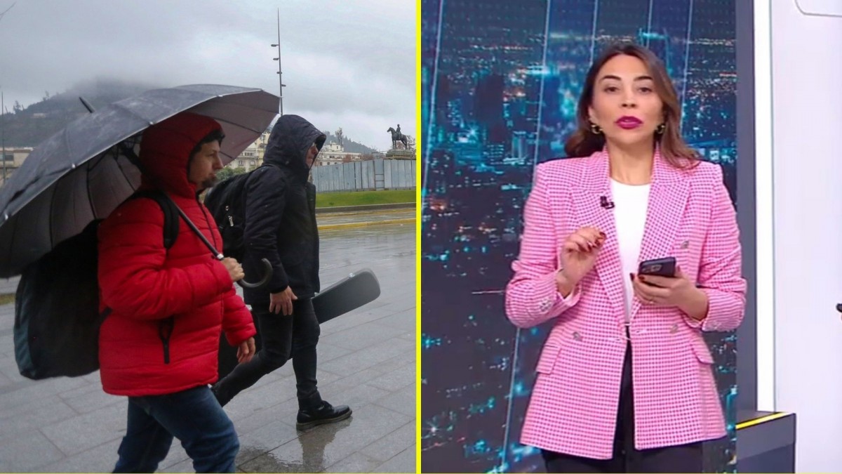 ¿Continuarán las lluvias el domingo? Meteoróloga de Megatiempo entrega detalles de las precipitaciones en la Región Metropolitana