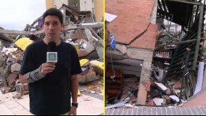 Meganoticias en Colombia: El dramático testimonio de un sobreviviente del terremoto