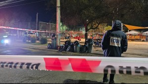 Homicidio en Paine: Hombre muere tras recibir disparo en la cabeza en plena vía pública en Paine