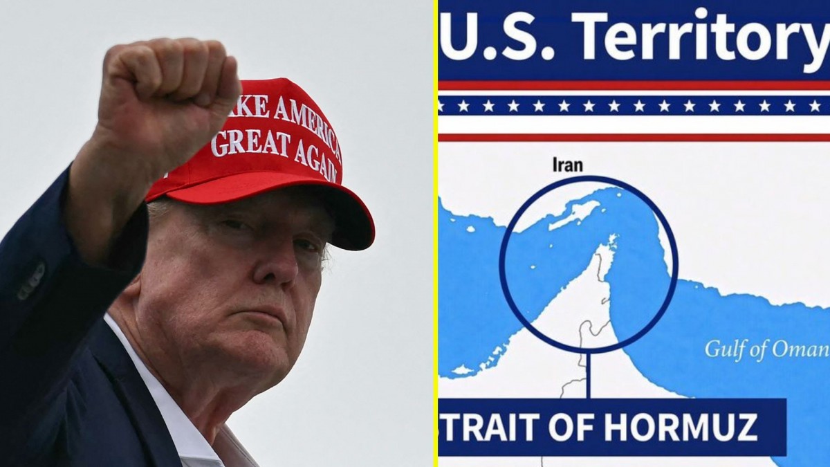 Trump declara el estrecho de Ormuz como territorio de EEUU Trump declara el estrecho de Ormuz como territorio de EEUU