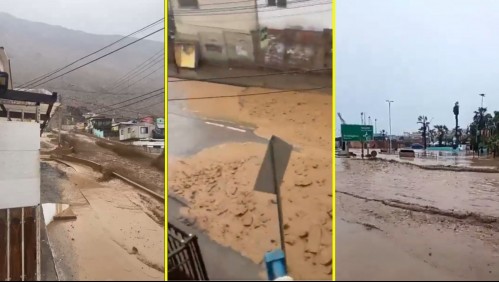 Declaran Alerta Roja para las comunas de Antofagasta, Taltal, Mejillones y Tocopilla por evento meteorológico