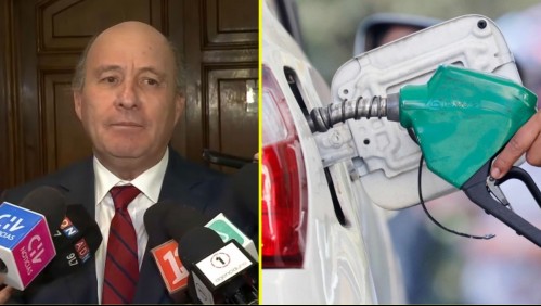 Ministro Quiroz anticipa fuerte alza en bencina: 'Esperamos alzas del orden de $30' y hasta $90 en diésel