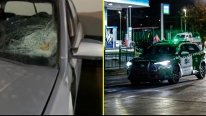 Delincuentes chocaron en plena huida tras intentar robar un vehículo en Ñuñoa: Fueron detenidos