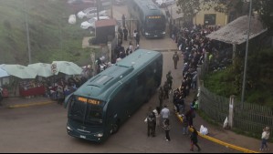 Masivo traslado de cerca de 200 reos de alta peligrosidad desde Valparaíso a cárcel de Talca
