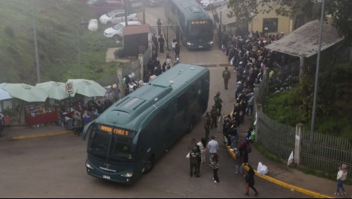 Masivo traslado de cerca de 200 reos de alta peligrosidad desde Valparaíso a cárcel de Talca