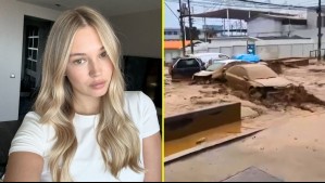 Estuvo en junio en el norte: Pareja de Alexis Sánchez compartió mensaje en apoyo a afectados por el temporal en Tocopilla