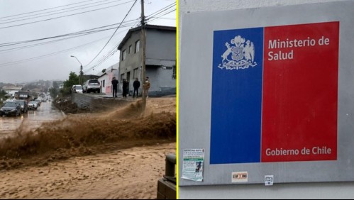 Minsal amplía alerta sanitaria a Tarapacá y Antofagasta por efectos del sistema frontal
