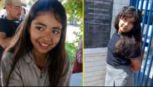 Intensa búsqueda de dos niñas de 11 y 12 años que desaparecieron tras salir de su colegio en Renca