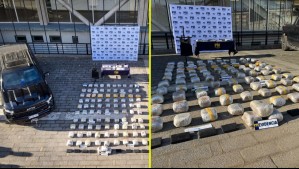 Golpe al narcotráfico en Los Ríos: PDI incauta más de 150 kilos de droga avaluados en $1.097 millones