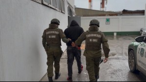 Carabineros detiene a presunto autor de disparos contra funcionario en Antofagasta