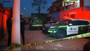 Se encontraron más de 20 casquillos en lugar: Balacera deja una persona fallecida en Conchalí