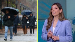 'Viene un storm track': Meteoróloga de Megatiempo anuncia el día en que comenzarán varias jornadas de lluvias en Santiago