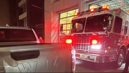 Conductor bloqueó la salida de Bomberos a un incendio al estacionarse frente al cuartel en Concepción