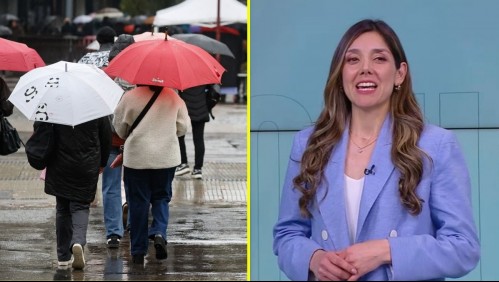 'Se viene una jornada gris': Meteoróloga de Megatiempo detalla cuánto lloverá durante primer sistema del 'storm track' en Santiago