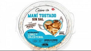 Minsal emite alerta alimentaria por detección de maní tostado sin sal contaminado con hongos