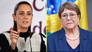 Sheinbaum reafirma su apoyo a Bachelet para liderar la ONU pero aclara que 'hay que ver las posibilidades que ella tiene'