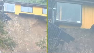 'Nos duele perder nuestro inmueble': Dos casas a punto de caer tras fuertes lluvias serán demolidas en Corral