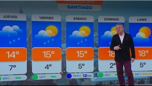 Jaime Leyton revela hasta cuándo durarán las lluvias en Santiago: Conoce el pronóstico del clima hasta fines de agosto