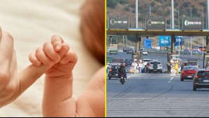Mujer da a luz en un auto tras no poder cruzar peaje por falta de efectivo: 'Teníamos que pagar o no iba a levantar la barrera'