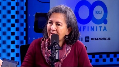 Entrevista a la ministra de Salud en Radio Infinita.