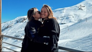 Hija de Angélica Castro y Cristián de la Fuente celebró aniversario de relación con su novia: 'Ya son 2 años con la mejor'