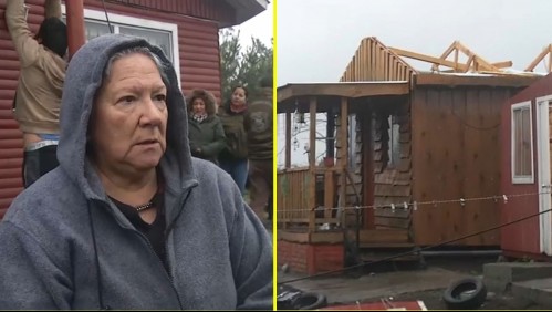Vecina de Yungay tras paso de tornado: 'El viento desplazó la casa de su cimiento más de 4 metros'