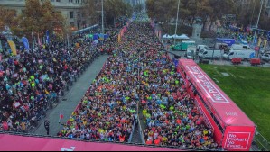 Medio Maratón Femenino de Santiago: Revisa los desvíos y cortes de tránsito que habrá este domingo en la capital