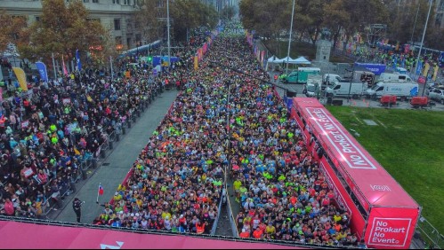 Medio Maratón Femenino de Santiago: Revisa los desvíos y cortes de tránsito que habrá este domingo en la capital