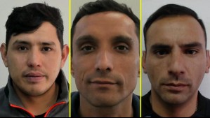 Revelan identidades de los tres autores materiales prófugos del asesinato de carabinero en Renca