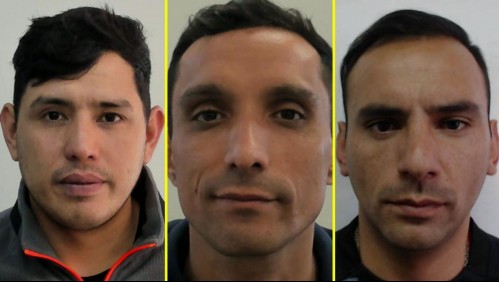 Revelan identidades de los tres autores materiales prófugos del asesinato de carabinero en Renca