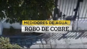 Robo de medidores de agua: Así opera la ruta del cobre que termina en las chatarrerías
