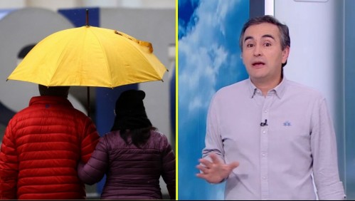 'Podría caer agüita': Alejandro Sepúlveda anuncia la hora en la que comenzaría a llover este domingo en Santiago