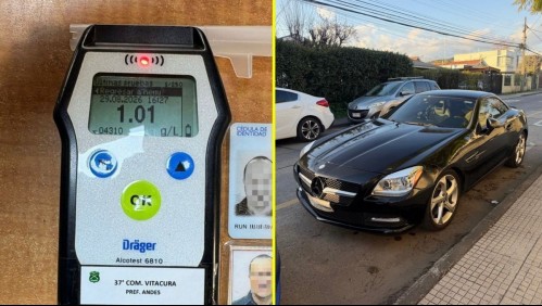 Caso de conducción temeraria: Sujeto que iba a 185 km/h, ebrio y con licencia falsa quedó en prisión preventiva