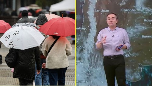 'Aparece la probabilidad': Alejandro Sepúlveda detalla si continuarán las lluvias durante primera semana de septiembre en Santiago