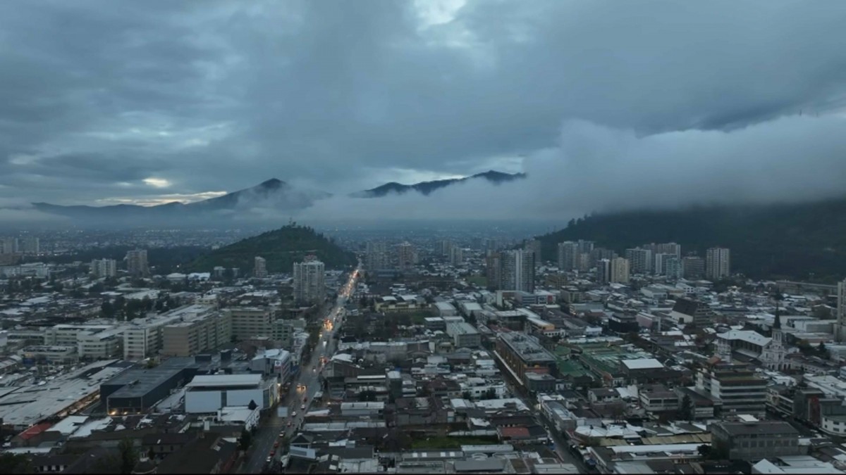 Lluvias débiles en Santiago y nuevo sistema frontal el martes