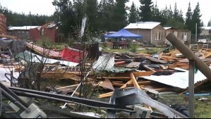 'Está todo completamente destruido': Corresponsal de Meganoticias muestra la devastación que dejó el tornado en Yungay