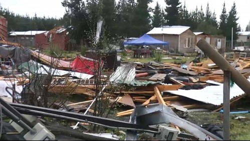 'Está todo completamente destruido': Corresponsal de Meganoticias muestra la devastación que dejó el tornado en Yungay