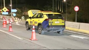 Robo a minimarket termina con choque a patrulla municipal: Tres sujetos fueron detenidos en Providencia
