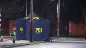 Balacera terminó con un hombre muerto en San Ramón: Testigo habría visto huir a dos personas