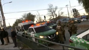 Nuevo copamiento de seguridad llega a Conchalí: Despliegan operativo en calles y estaciones de Metro